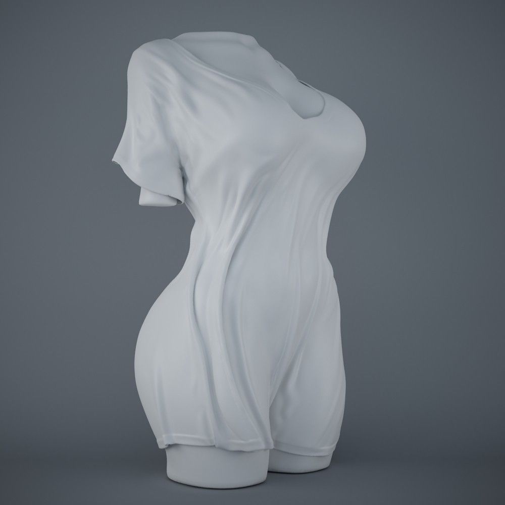 Sexy 3d printing 318 Body Preview006.jpg Download file Sexy Female Wet Body Part • 3D printer object, XXY2018