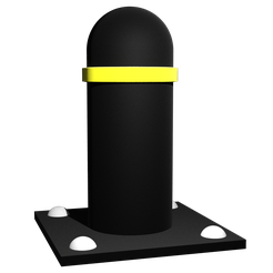 direk 1.png Free 3D file Metal Street Bollard・3D printing design to download