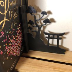 book-end-2.jpg Asian Garden Book end Silhouette