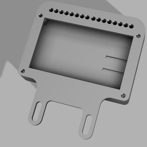 3mf file nextion 4 3 display cover with or without rgb leds for