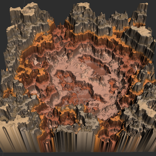 Biome: Desert Plateau - 3D model önizlemesi