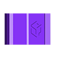 molde prisma base pentagonal 6cm con logo.STL Concrete flower pot mold (Prism4)
