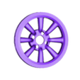 RSW-8S17DS v5.stl 1/24 ROUE 3D PRÊTE POUR L'IMPRESSION RSW-8S17