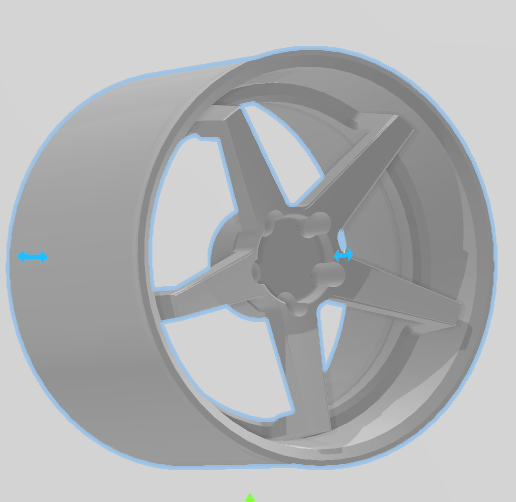 Ferrada FR3 inspired 3D model