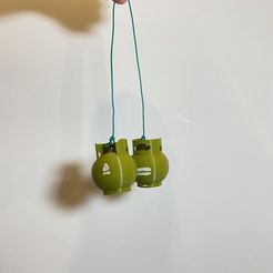 IMG_0660.jpg STL file Propane Tank Clacker Balls (Lato Lato Gas Elpiji 3kg)・3D print design to download