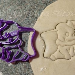 DSC_1795_1.JPG Datei STL Dumbo Cookie Cutter・Modell für 3D-Druck zum herunterladen