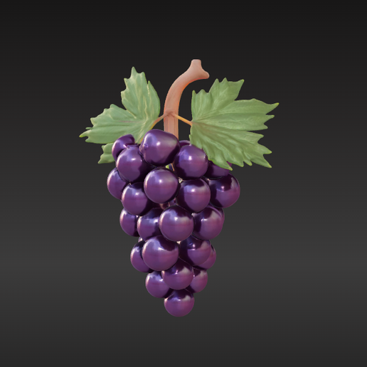 Grape 3D model