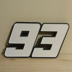 93.jpg STL file LED LAMP 93 MARC MARQUEZ・3D print object to download