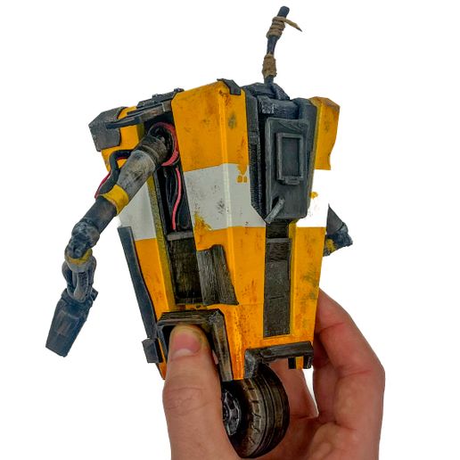 🤖 Robot Claptrap Borderlands・Archivo 3D para Impresión 3D・Cults
