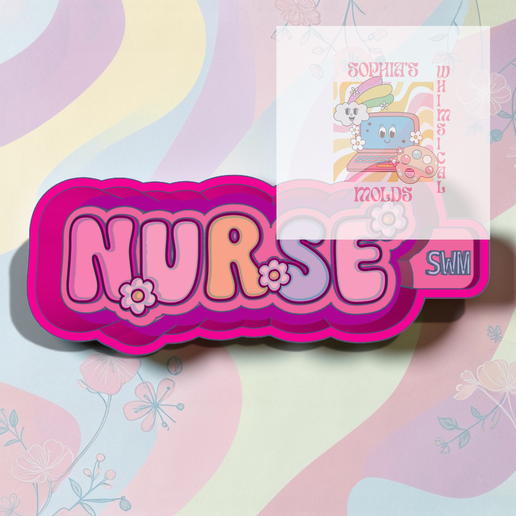 Nurse with Flowers Mold Housing