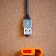 USB-A-alone-ortho.jpg USB A, Kabelhalter, Kabelclip, Kabelmanagement, Aufbewahrung