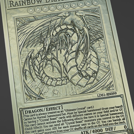yugioh cards rainbow dragon Rainbow Dragon [SDCB-EN041] Ultra Rare – TokenMTG main image 0