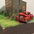 197552992_365639991590793_7777650155754695731_n.jpg Chevy truck 1951 H0, other scales, diorama 3D