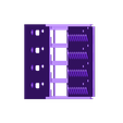 cr-4pi.stl Two-Tau Multi-Pi Rack