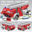 truck_firetruck0_TEXT.png Fichier 3D Camion de pompiers - Démontage (RELOADED)・Modèle pour impression 3D à télécharger
