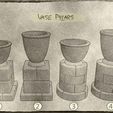 01.jpg Vase and Urn Pillars for Dungeons & Dragons, Pathfinder or other Tabletop Games