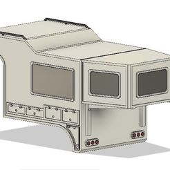 52effb38-1d35-4fa9-81a4-5f73e17019dc.jpg STL file Camper for hotwheels truck・Model to download and 3D print