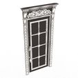 Wireframe-8.jpg Carved Door Classic 01102 White