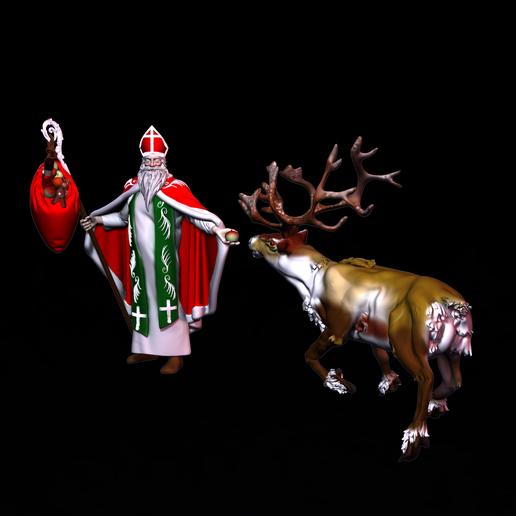 SaintNick.1.png São Nicolau e Prancer