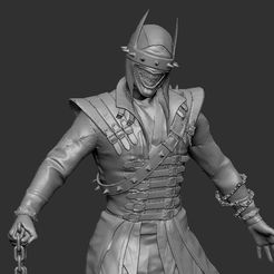 bwl.jpg 3D-Datei BATMAN, DER LACHT・3D-druckbare Vorlage zum herunterladen