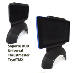 1.png Thrustmaster T150 / TMX HUD / Phone Universal Holder