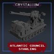 ia eae VOR Nee ee ee ATLANTIC COUNCIL a rl ee, Atlantic Council Starling Artillery Vehicle