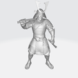 032.png Samurai-Krieger 3D