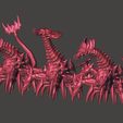 9a.jpg Destroyah baby 2nd form - Godzilla Kaiju 6 POSE BUNDLE Hi-Poly STL for 3D Printing