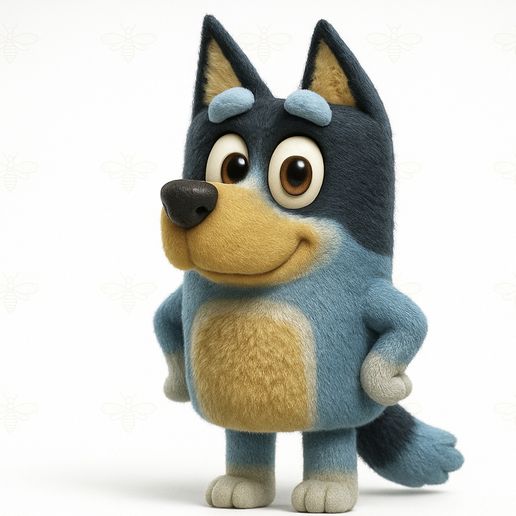 🐕 Bluey's Dad (Bandit)・ STL File for 3D printing・Cults