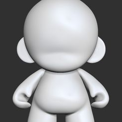 08.jpg STL file Munny toy (Articulated) 3 Head options・3D printer model to download