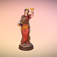 otoño1.png Autumn statue for 3D printing