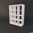 20231222_090529.jpg Cube Shelves 3 x 4 and Storage - Miniature Furniture 1/12 Scale