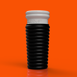 OUT-DUST.png STL file OUT DUST - Yerba Mate Dust Remover・3D print object to download