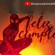 feliz-cumple-spider-man.jpg SPIDER MAN HAPPY BIRTHDAY Topper for CAKE