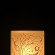 Haunted-Framp-Lamp-1.jpeg LAMPE CADRE HANTÉ HALLOWEEN - MODÈLE 3D