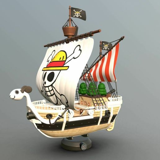 8.JPG One Piece - GOING MARRY 3D PRINTABLE