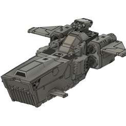 Storm-Fang-v15.png STL file Storm Tooth Gunship・3D printer design to download