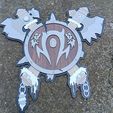 IMG_20230614_125921.jpg World of warcraft horde emblem, laser cut vector file - WOW