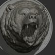 43.jpg Descargar archivo OBJ El rugido del oso pardo • Diseño para impresión en 3D, guninnik81