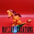 20251003_130206.jpg Red 13 from Final Fantasy VII low poly Action figure