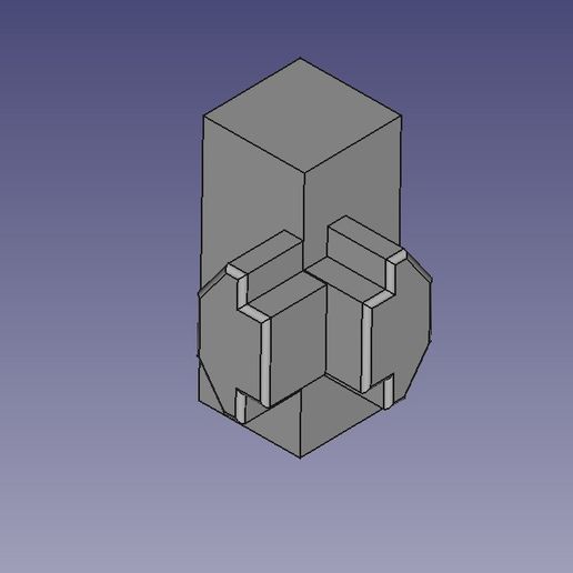 Corner_V-Slot_Rail_Insert 3D model
