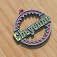 Llavero-cheyenne02.png Cheyenne keychain - Cheyenne Keychain