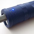 K1024_Flashlight-new-Design-6.jpg LED flashlight with 18650 battery and USB-C connector in new design