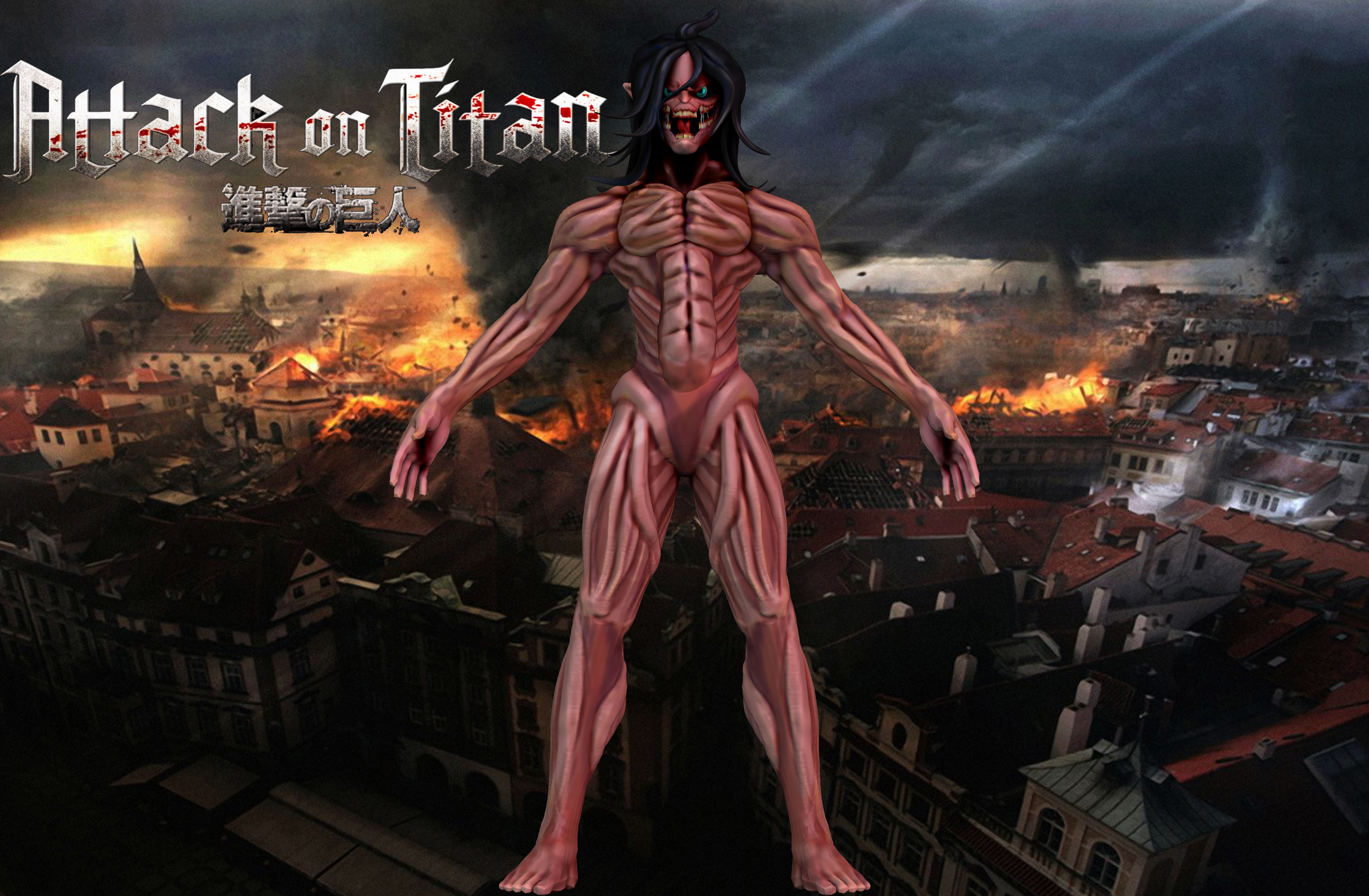af1.jpg Download file Eren Yeager titan form • Model to 3D print, JDrevion