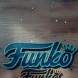 333579469_594897785584358_5338906009323579898_n.jpg Funko Logo LARGE logo  / Cake Topper/ Party decor/ Funko pop decor / Gifts