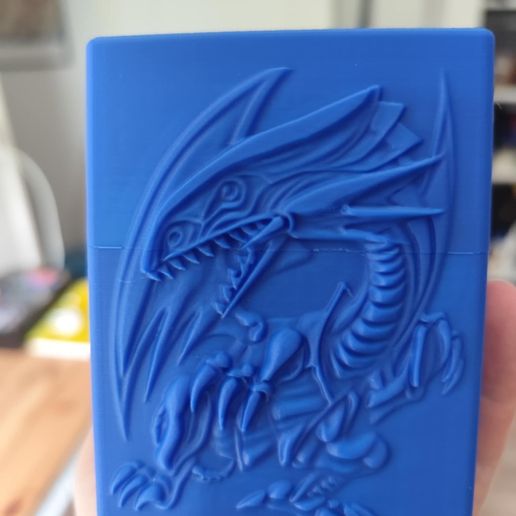 blue eyes white dragon card sleeves Blue Eyes White Dragon x Komi Holographic Card Sleeves – Kado Supplies main image 1