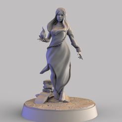 Young_Witch_1.jpg STL file Young Witch・3D printing model to download