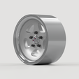3.png Staggered Rims - Motor Wheel "FLYS" - Real Rims for Scale Model Cars (STL FILES)
