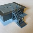 Platform-Step-A2.jpg Model Railway Platform Access Steps and Access Gate