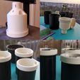 Campbell Planter - Vollständig 3D-gedruckte selbstbewässernde Pflanzgefäße